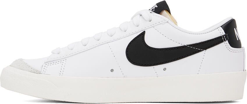 Nike White Blazer Low '77 Sneakers - Picture 3