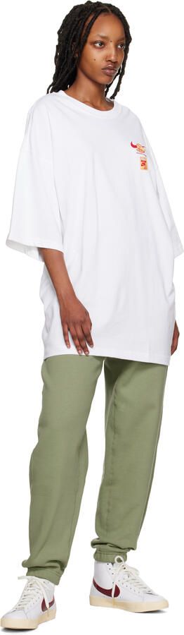 Nike White Blazer Mid '77 SE Sneakers - Picture 4