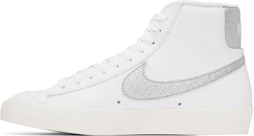 Nike White Blazer Mid '77 Sneakers - Picture 3