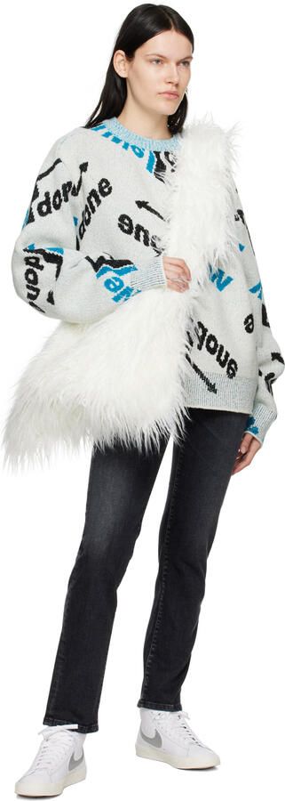 Nike White Blazer Mid '77 Sneakers - Picture 4