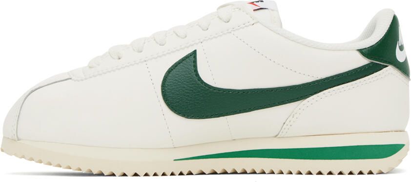Nike White Cortez Sneakers - Picture 3