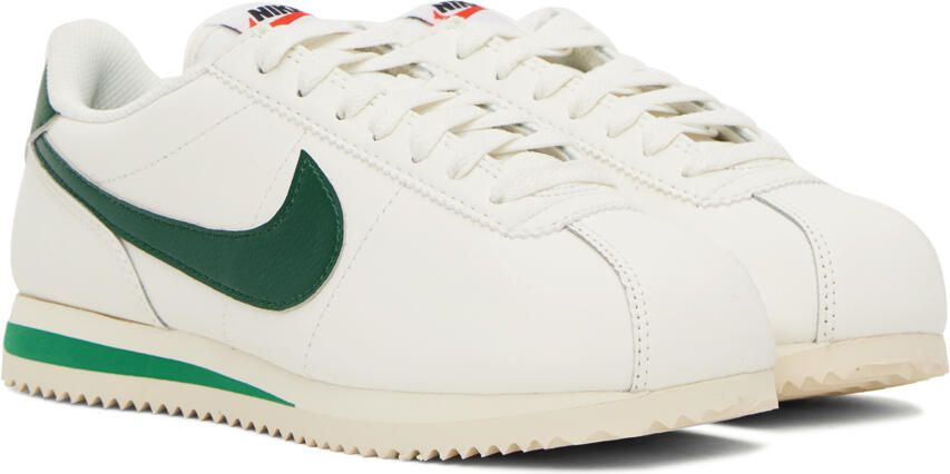 Nike White Cortez Sneakers - Picture 2