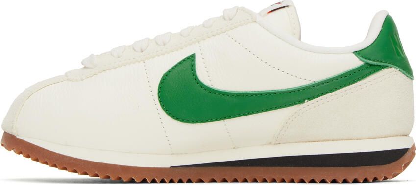 Nike White Cortez Sneakers - Picture 3