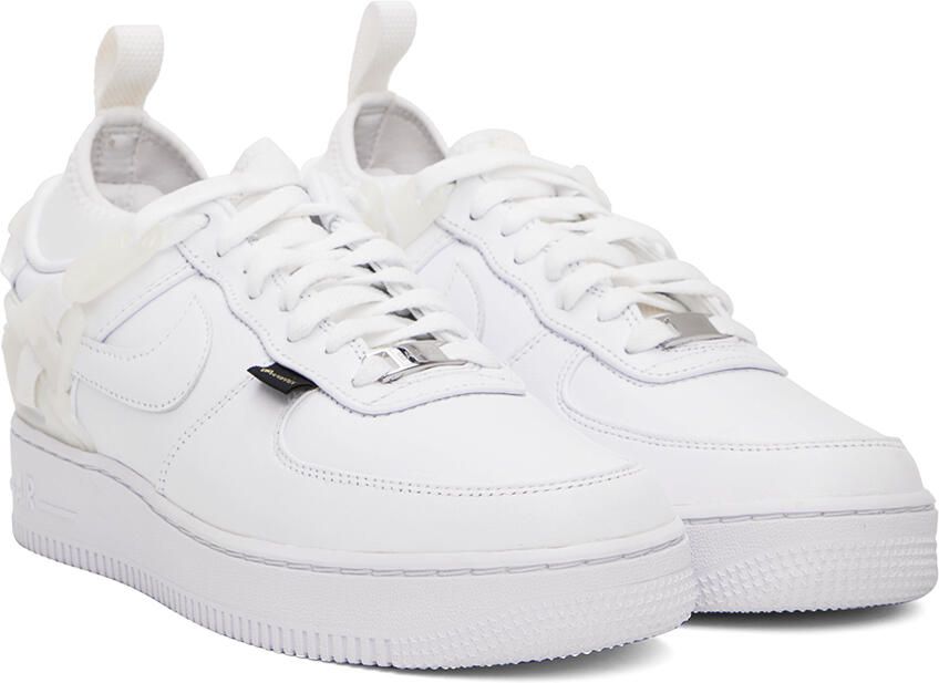 Nike White Undercover Edition Air Force 1 Sneakers - Picture 2