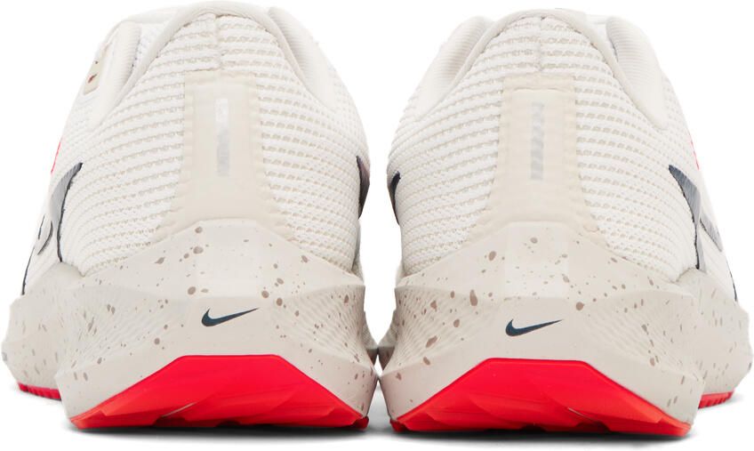Nike White Zoom Pegasus 40 Sneakers