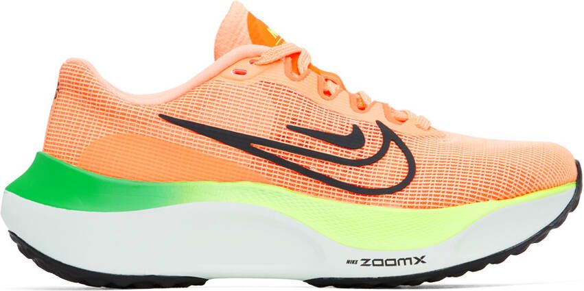 Nike Orange Zoom Fly 5 Sneakers