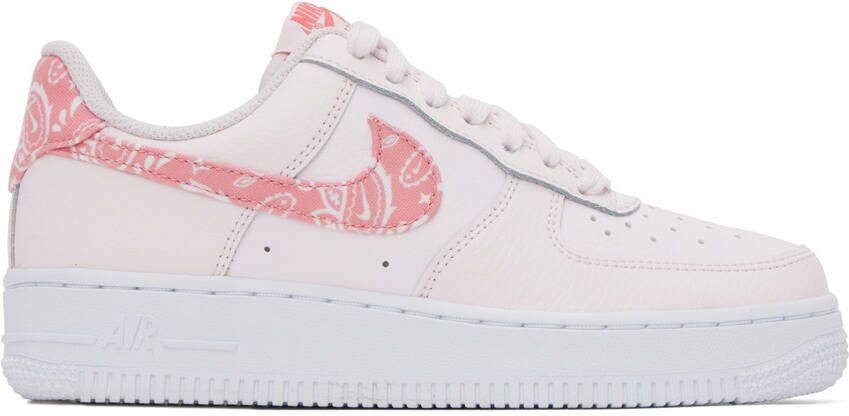 Nike Pink Air Force 1 '07 Sneakers - Picture 5