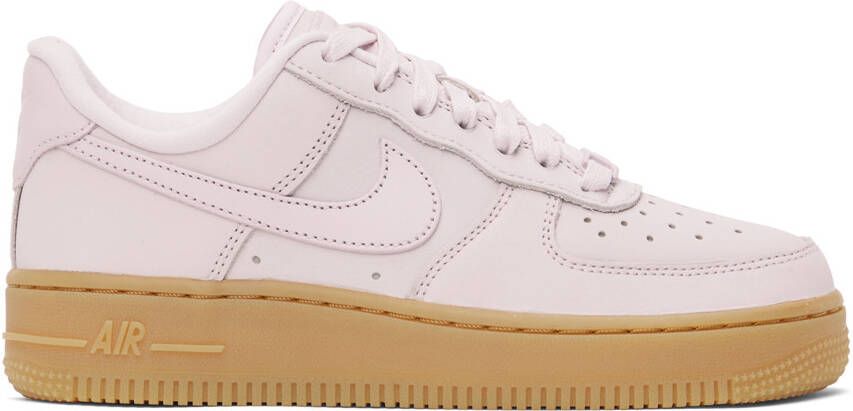 Nike Pink Air Force 1 Premium Sneakers