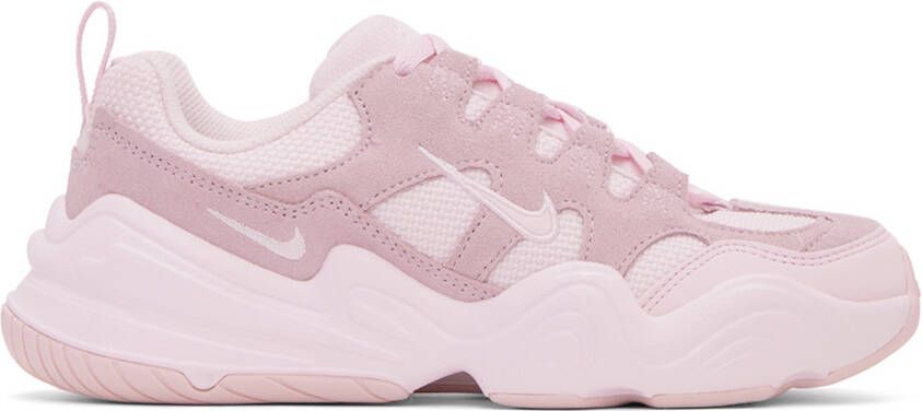 Nike Pink Tech Hera Sneakers - Picture 5