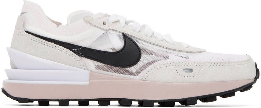 Nike Pink Waffle One Sneakers - Picture 5