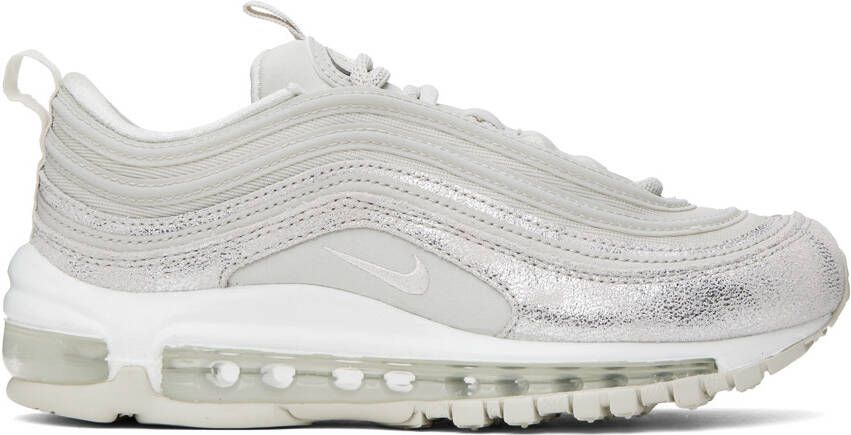 Nike Silver-Tone & Gray Air Max 97 Sneakers - Picture 5