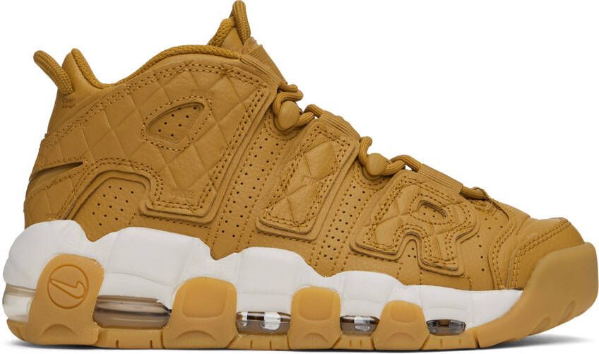 Nike Tan Air More Uptempo High Sneakers