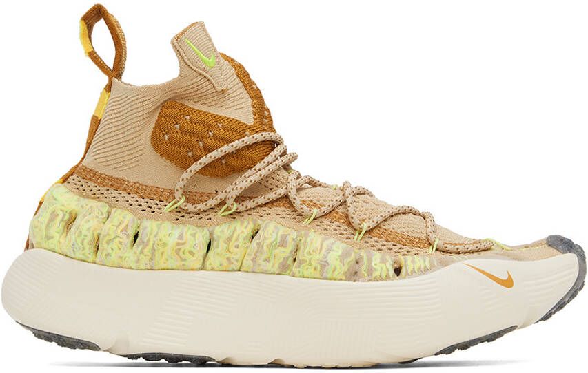 Nike Tan ISPA Sense Flyknit Sneakers - Picture 9