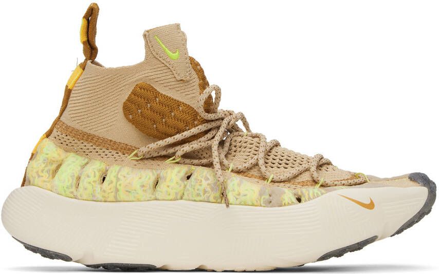 Nike Tan ISPA Sense Flyknit Sneakers - Picture 6