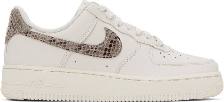 Nike White Air Force 1 '07 Sneakers - Picture 5