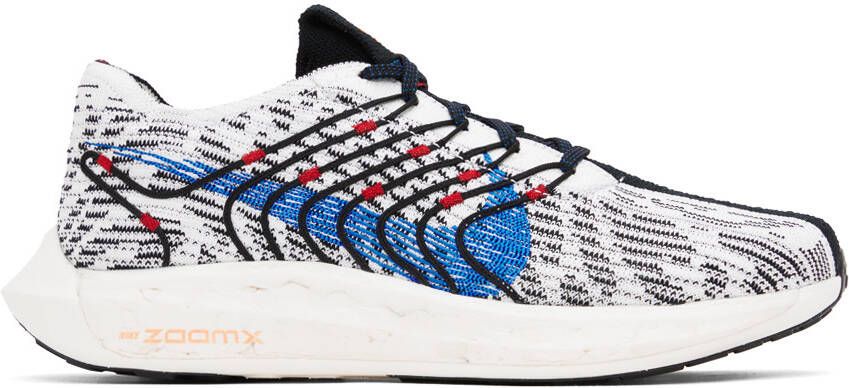 Nike White & Blue Pegasus Turbo Next Nature Sneakers - Picture 4