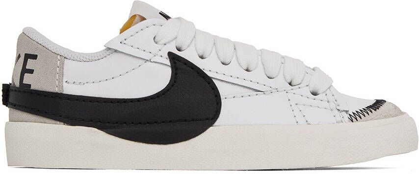Nike White Blazer Low '77 Jumbo Sneakers - Picture 5