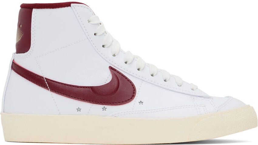 Nike White Blazer Mid '77 SE Sneakers - Picture 5