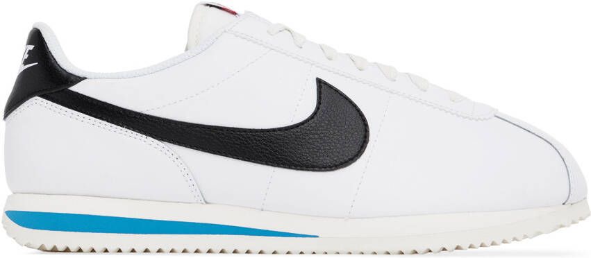 Nike White Cortez Sneakers - Picture 7