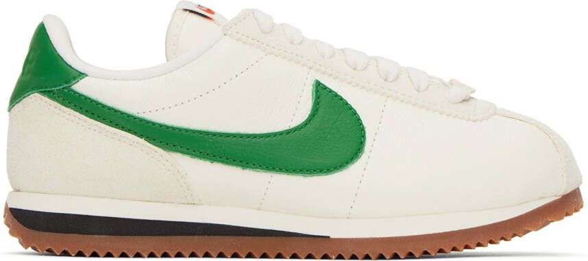 Nike White Cortez Sneakers - Picture 5