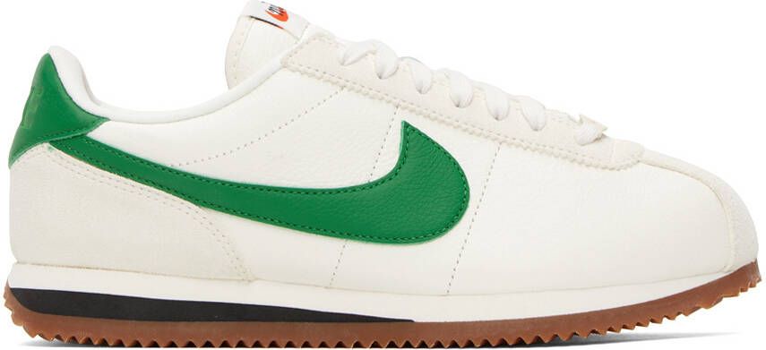 Nike White Cortez Sneakers - Picture 5