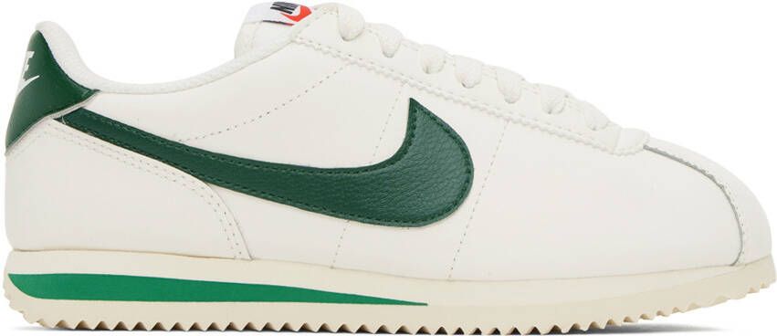 Nike White Cortez Sneakers - Picture 5