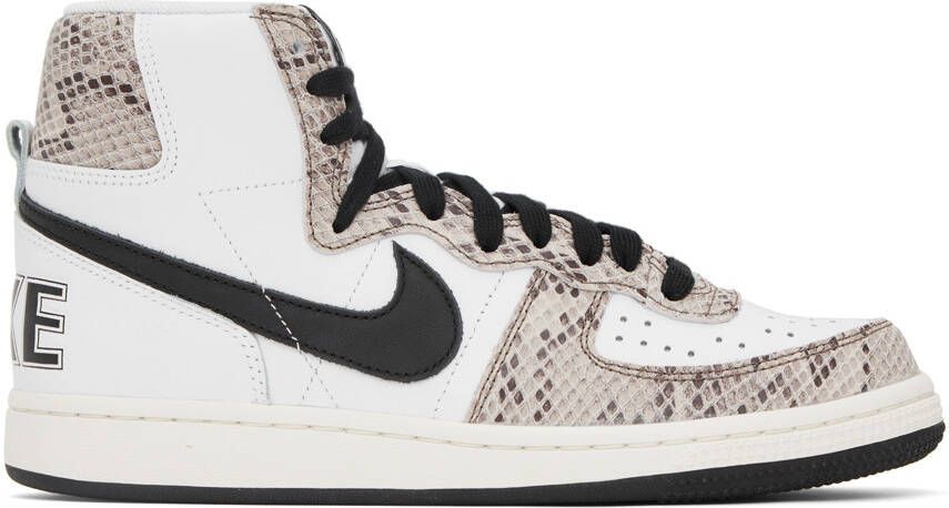 Nike White Terminator High Sneakers - Picture 5