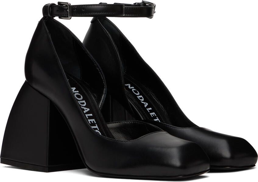 Nodaleto Black Bulla Pia Heels - Picture 3