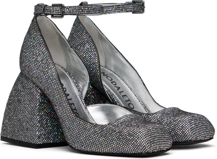 Nodaleto Silver Bulla Pia Heels - Picture 3