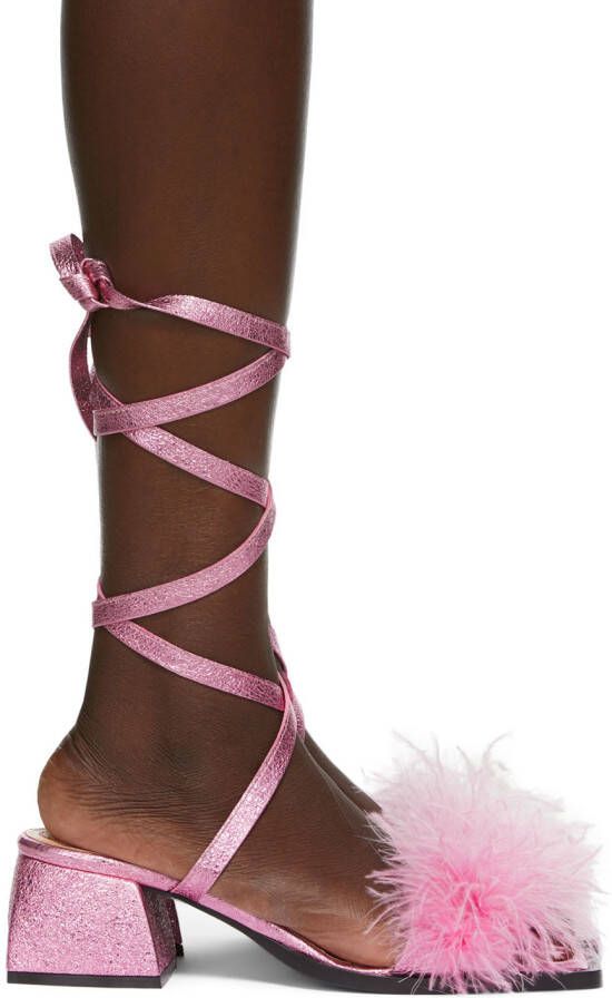 Nodaleto Pink Bulla Fran 45 Sandals - Picture 5