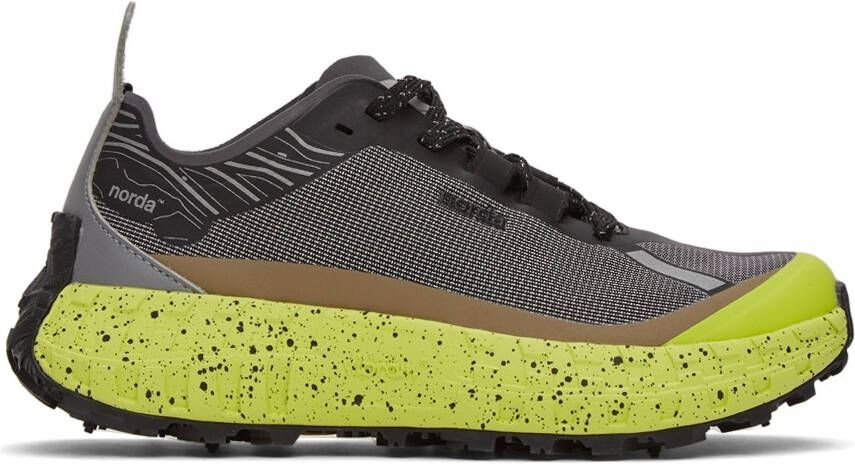 Norda Black & Yellow 001 LTD Edition Sneakers - Picture 5