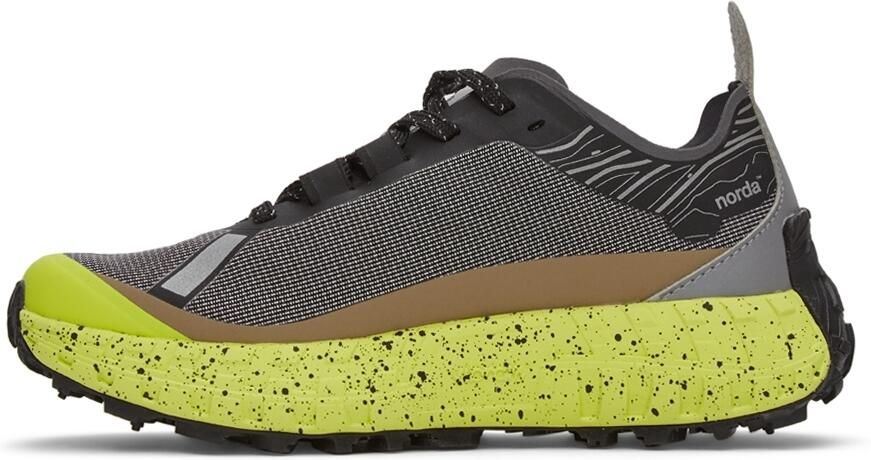 Norda Black & Yellow 001 LTD Edition Sneakers - Picture 4