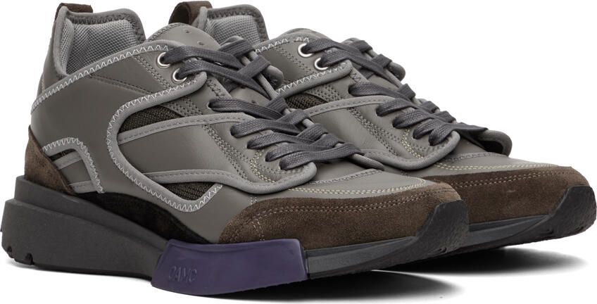 OAMC Gray Aurora Runner Sneakers - Picture 2