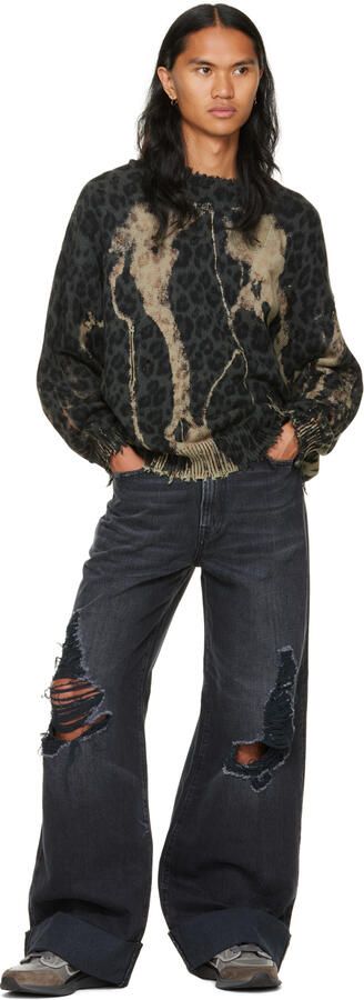 OAMC Gray Aurora Runner Sneakers - Picture 4