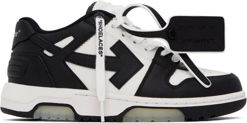Off-White Black & White Out Of Office Sneakers - Picture 5