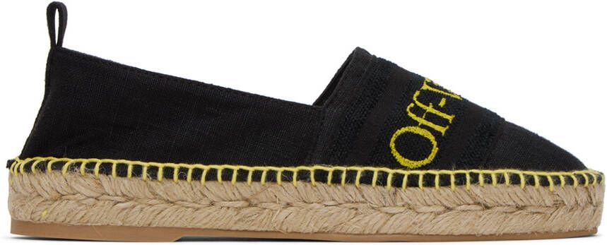 Off-White Black Bookish Espadrilles - Picture 5