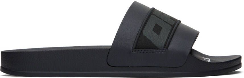 Off-White Black Industrial Belt Slides - Picture 3