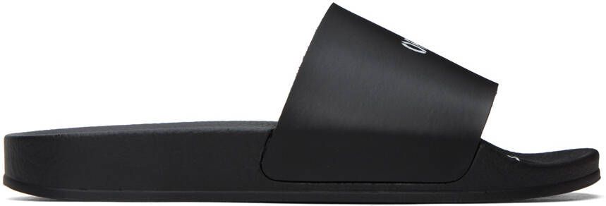 Off-White Black 'Off' Stamp Slides - Picture 5