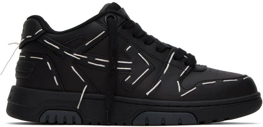 Off-White Black Out Of Office Sartorial Sneakers - Picture 5