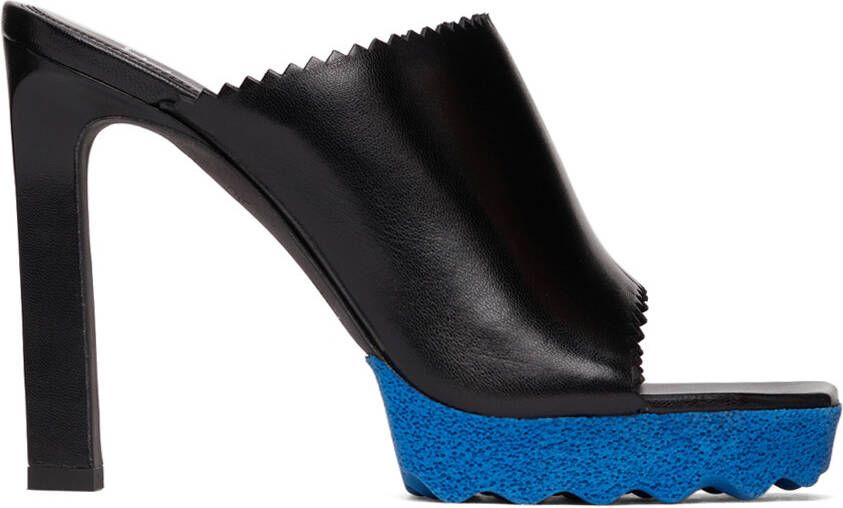 Off-White Black Sponge Heels - Picture 3