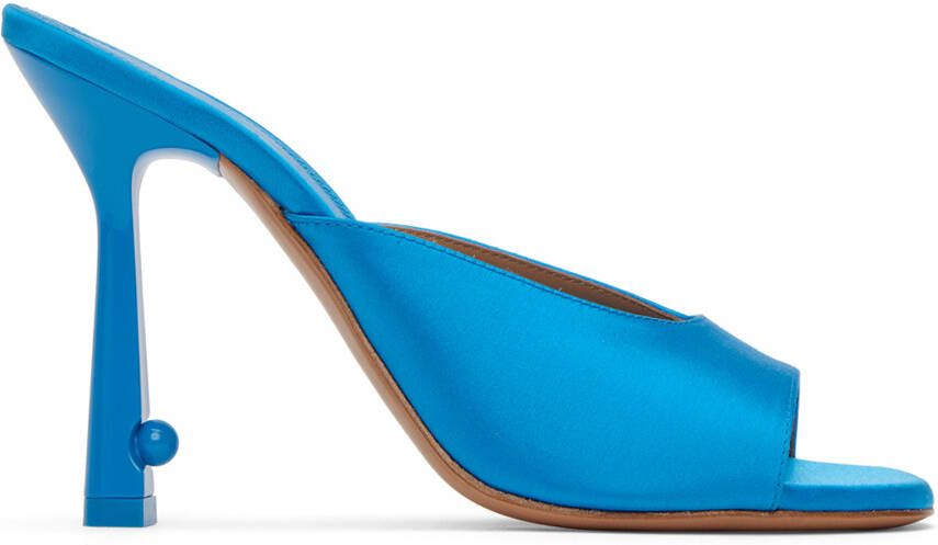 Off-White Blue Pop Lollipop Mules - Picture 2