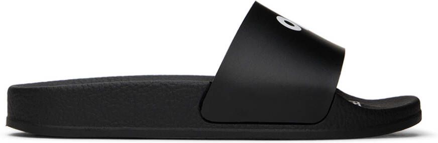 Off-White Kids Black Pool Slides - Picture 3