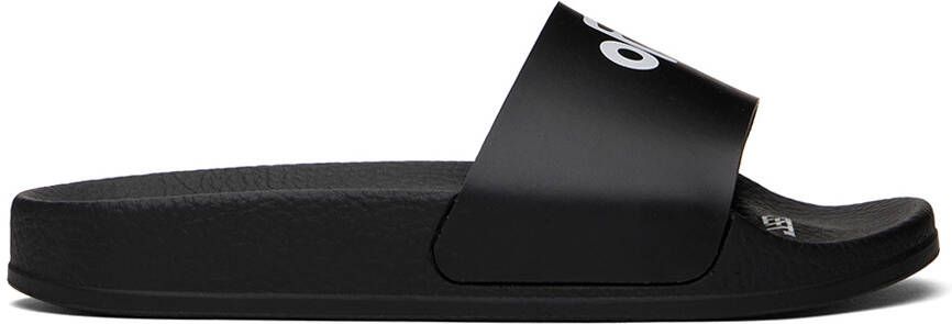 Off-White Kids Black Pool Slides - Picture 5