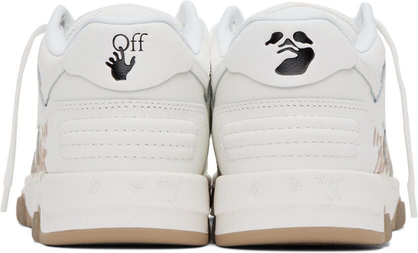 Off-White & Beige Out Of Office 'For Walking' Sneakers