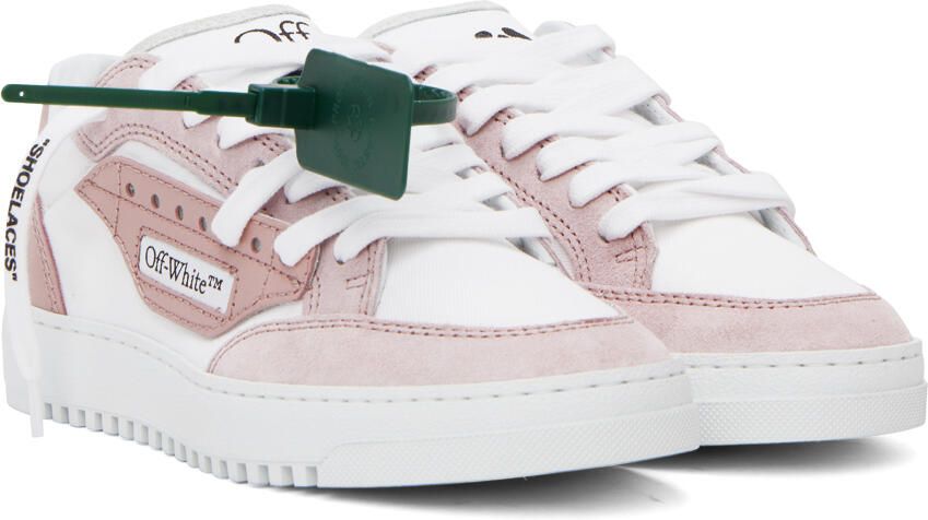 Off-White & Pink 5.0 Sneakers
