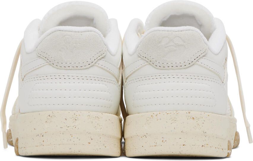Off-White & White Out Of Office Slim Sneakers