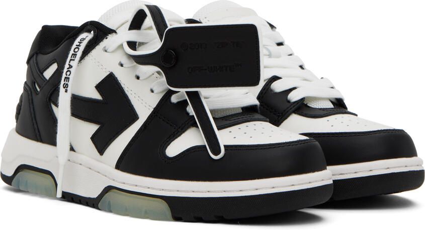 Off-White Black & White Out Of Office Sneakers - Picture 2