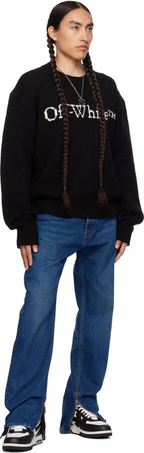 Off-White Black & White Out Of Office Sneakers - Picture 4