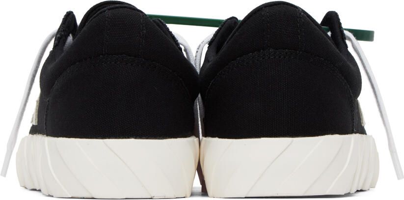 Off-White Black Low Vulcanized Sneakers