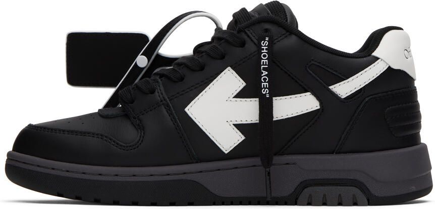 Off-White Black Out Of Office Sneakers - Picture 3